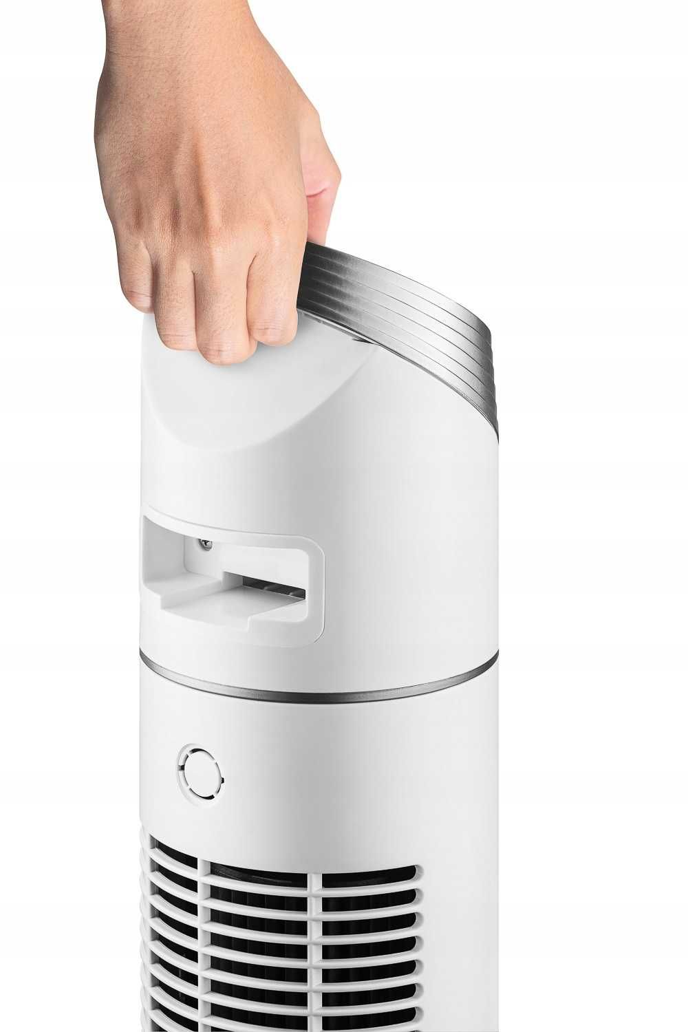 Wentylator Kolumnowy Podłogowy Wieżowy WhiteFan Transa 40W Pilot Timer