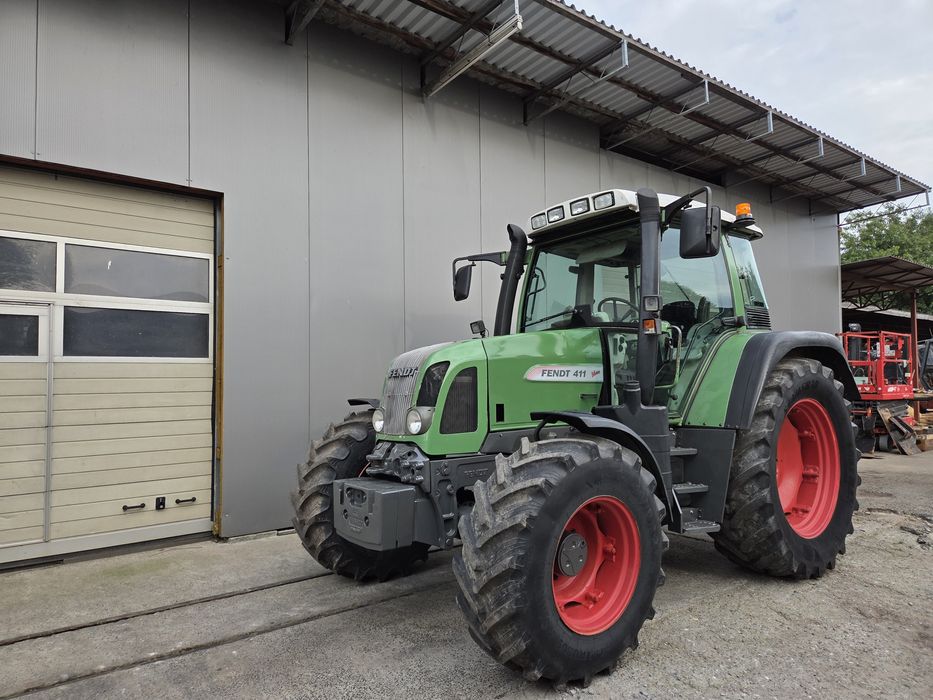 Fendt 411 Vario Ciągnik / Traktor  rolniczy,  rok 2001, Moc 110 KM