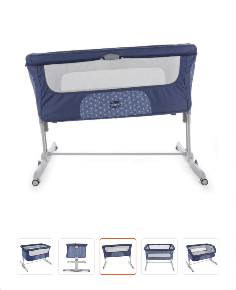 Berço Next 2 Me Chicco Dream Navy