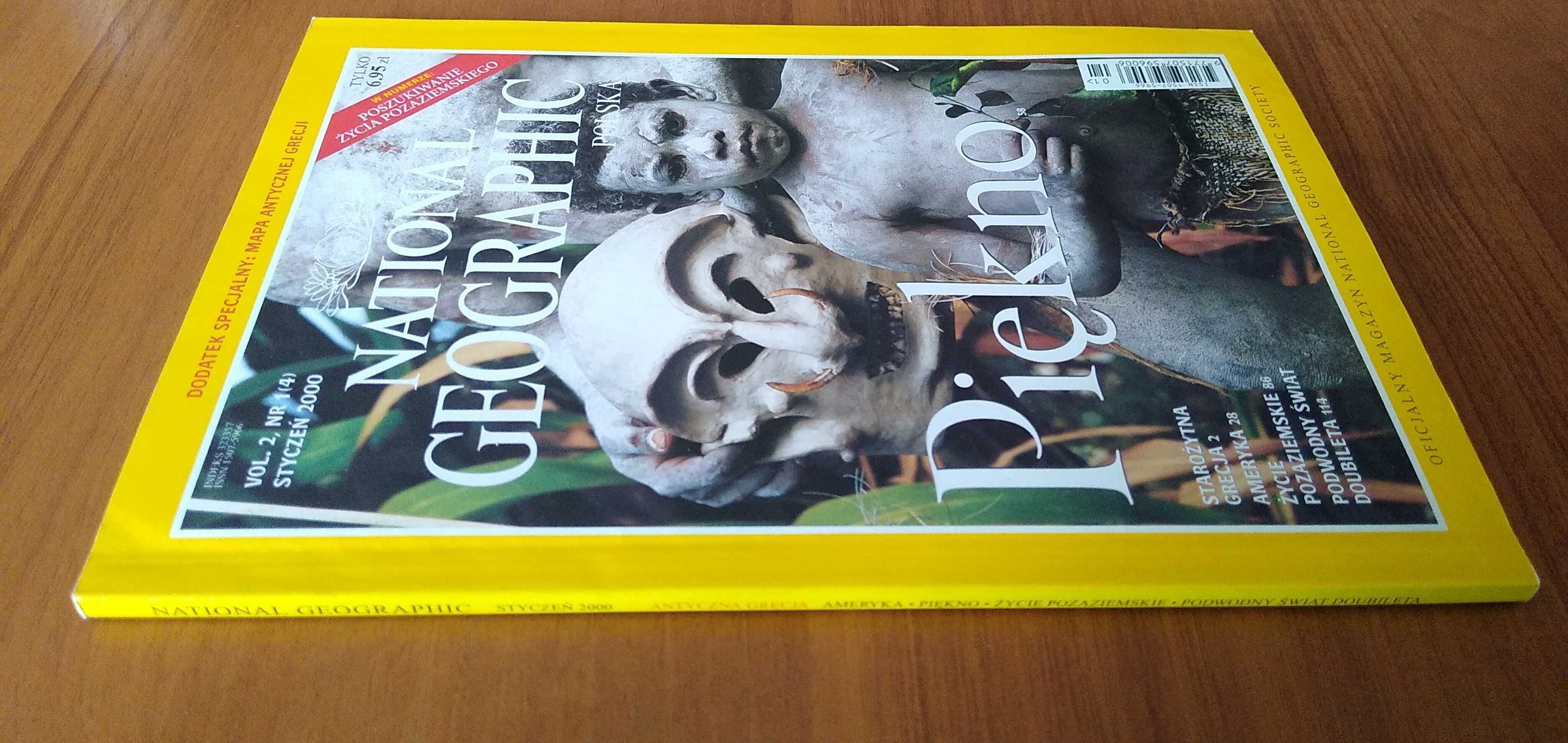 NATIONAL GEOGRAPHIC Polska vol 2 nr 1 (4) 2000 Piękno