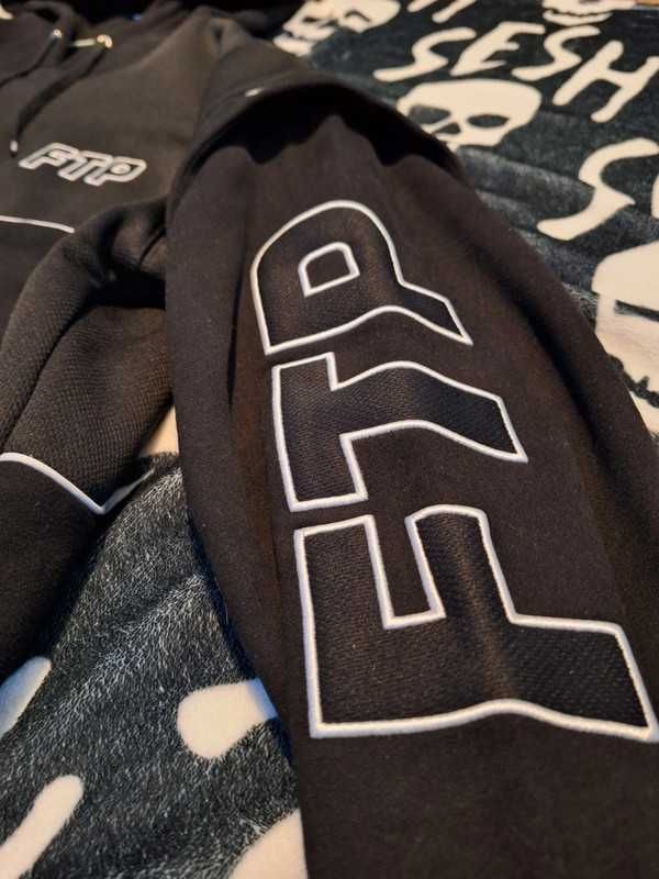 FTP Mesh logo pullover hoodie