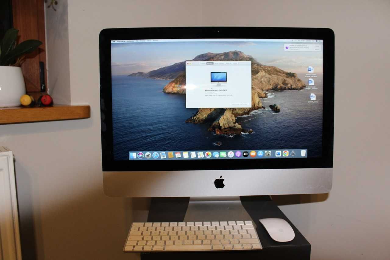 Komputer stacjonarny iMac 21,5 1,6 GHz Intel core i5