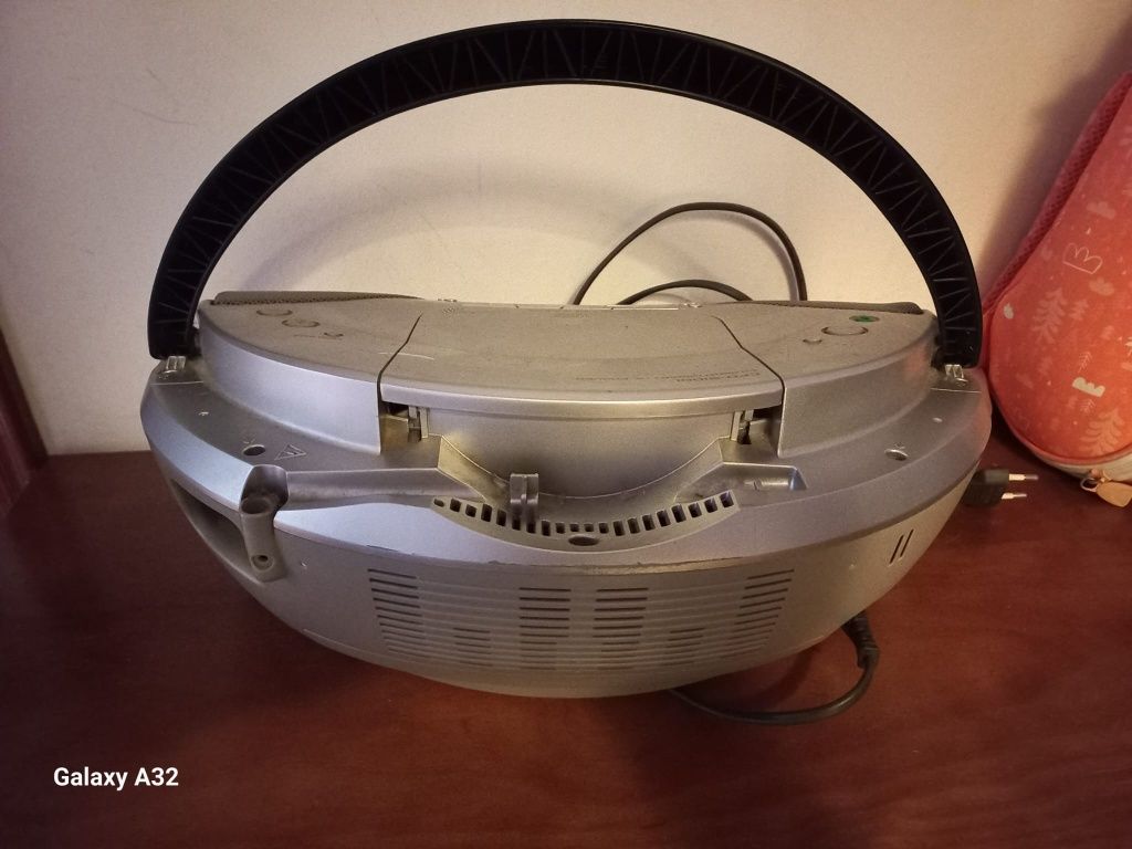 Radio Sony a funcionar