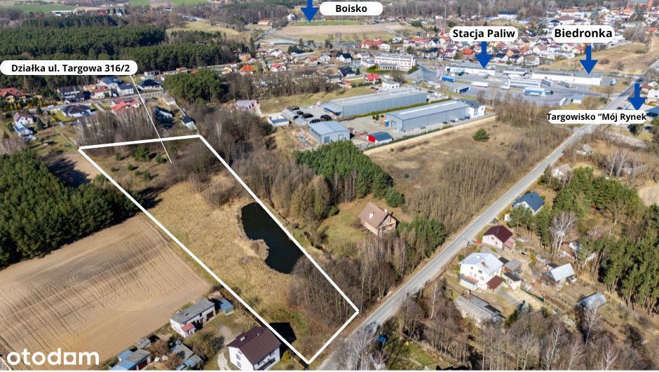 Działka Inwestycyjna w Osjakowie – 11 886 m²! Prze