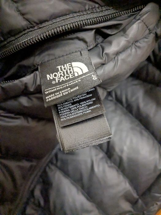 Двосторонній плащ-пуховик the north face 550