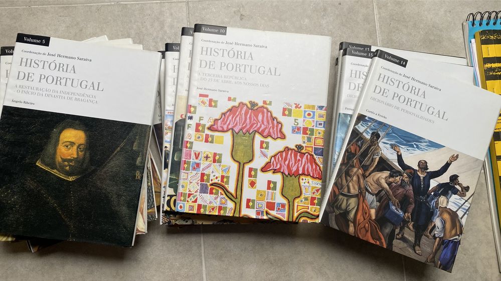 Coleçao livros história