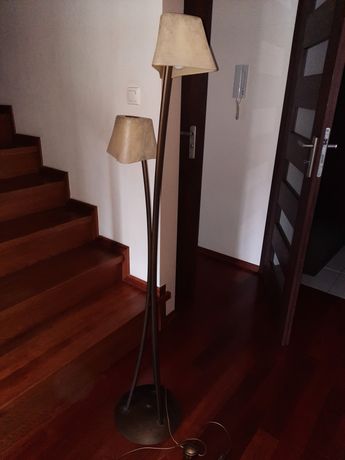Zestaw: trzy lampy sufitowe + lampa stojąca
