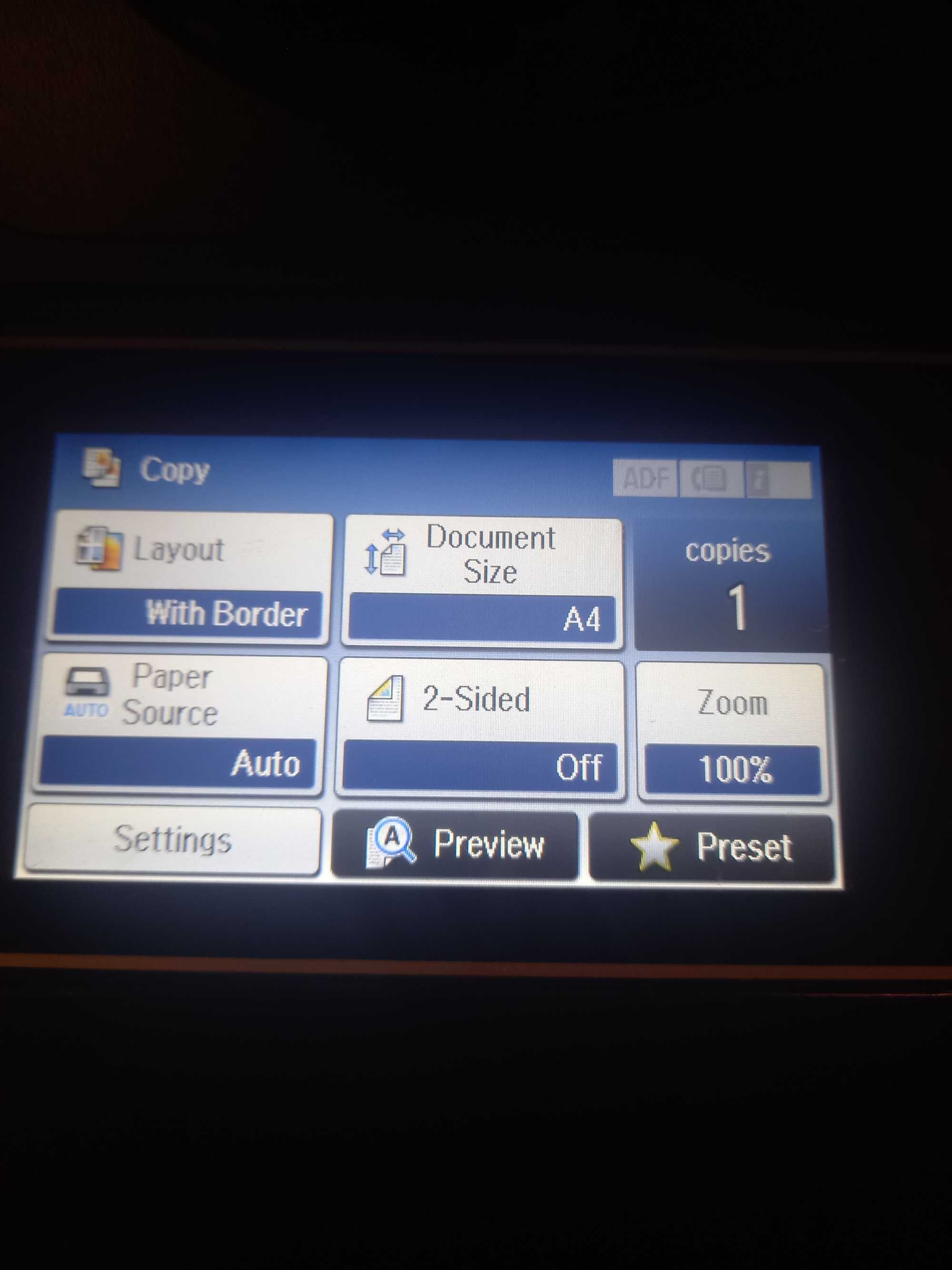 Urzadzenie Wielofunkcyjne EPSON WorkForce WF-7620 w pelni sprawny