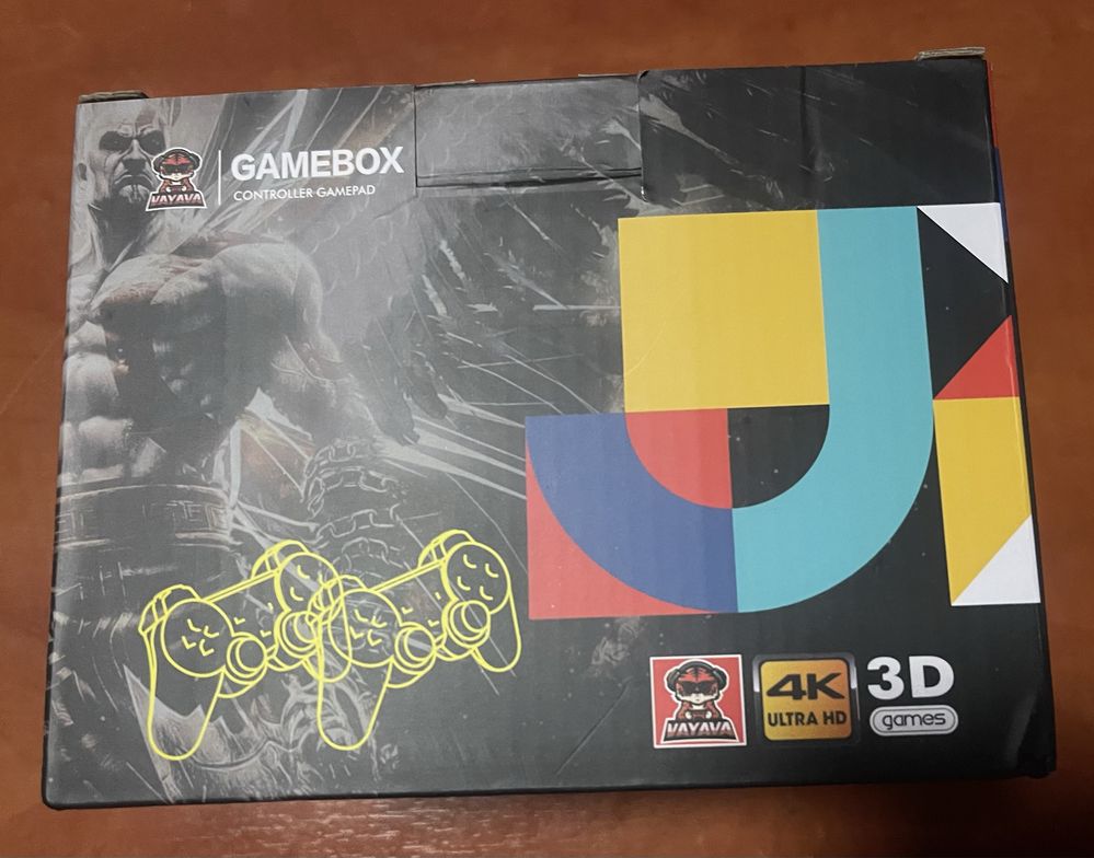 Gamebox 64gb na caixa