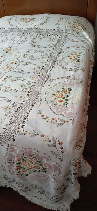 Colcha estampada, antiga