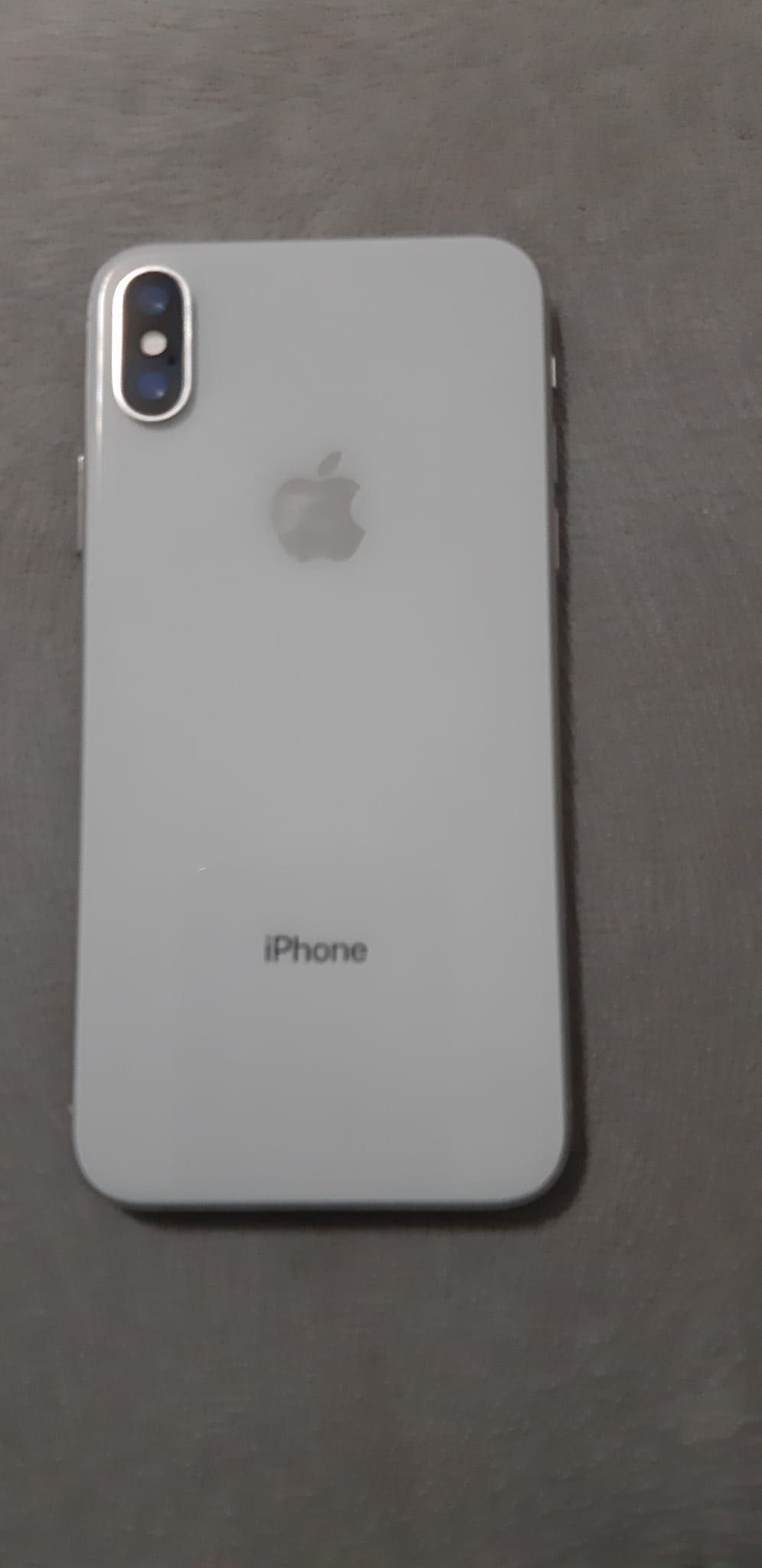 IPhone X silver 64gb