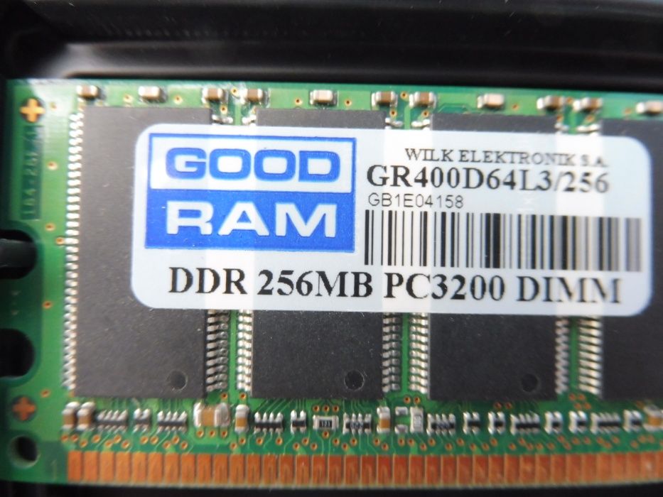 Kości pamięci RAM Goodram DDR DIMM PC 3200 2x256Mb