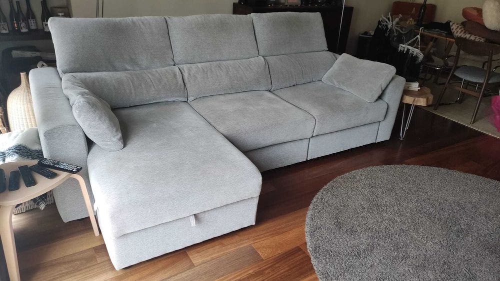 Sofá 3 lugares IKEA ESKILSTUNA chaise longue