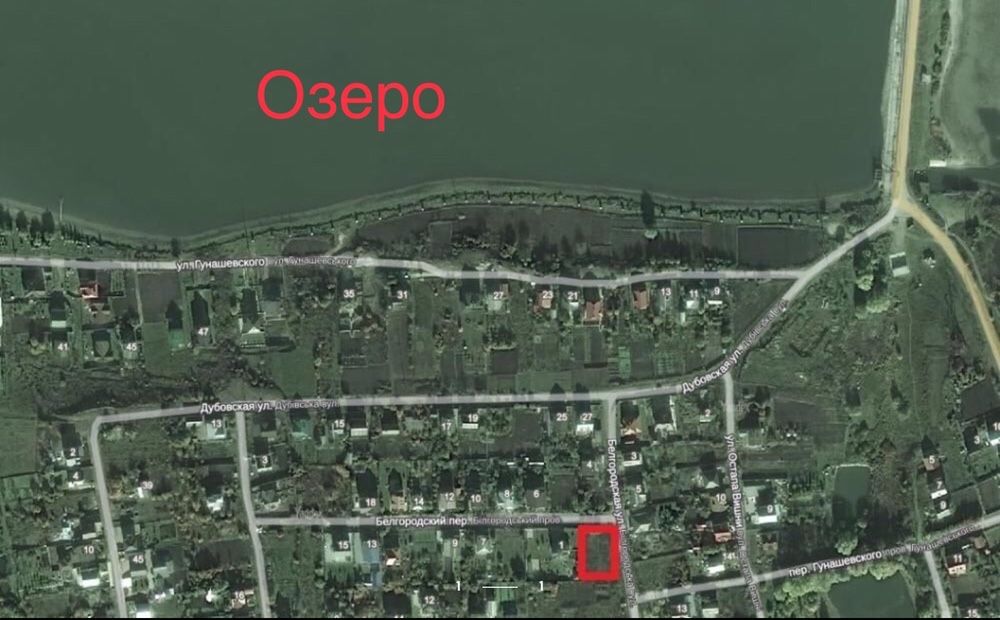 Земельный участок. Ул. Белгородская (Гетьмана П.Скоропадського)