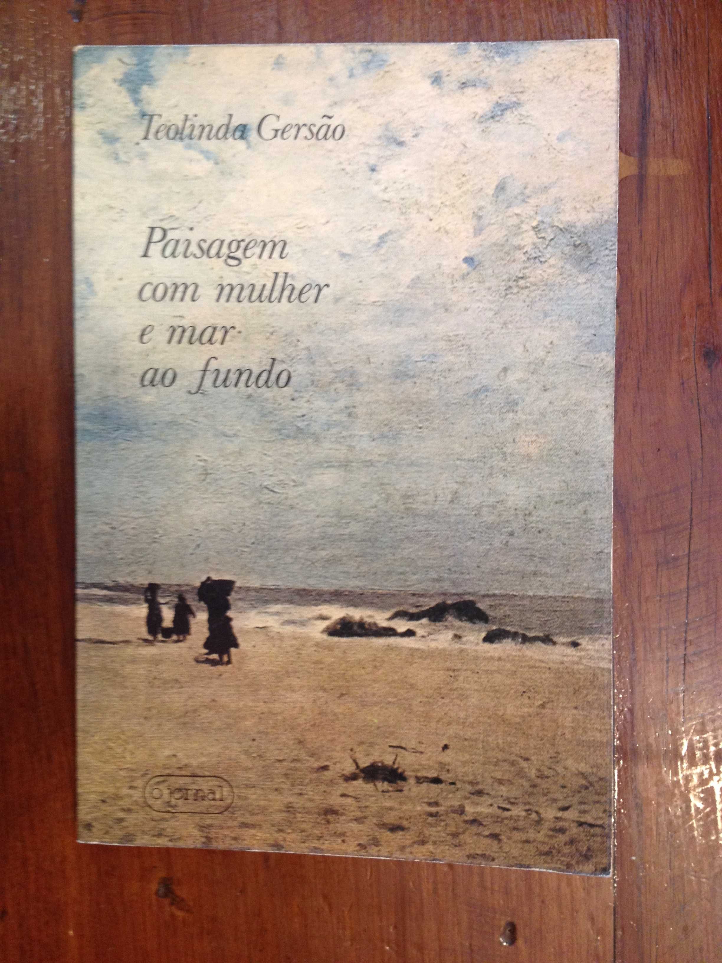 Teolinda Gersão - Paisagem com mulher e mar ao fundo [1.ª ed.]
