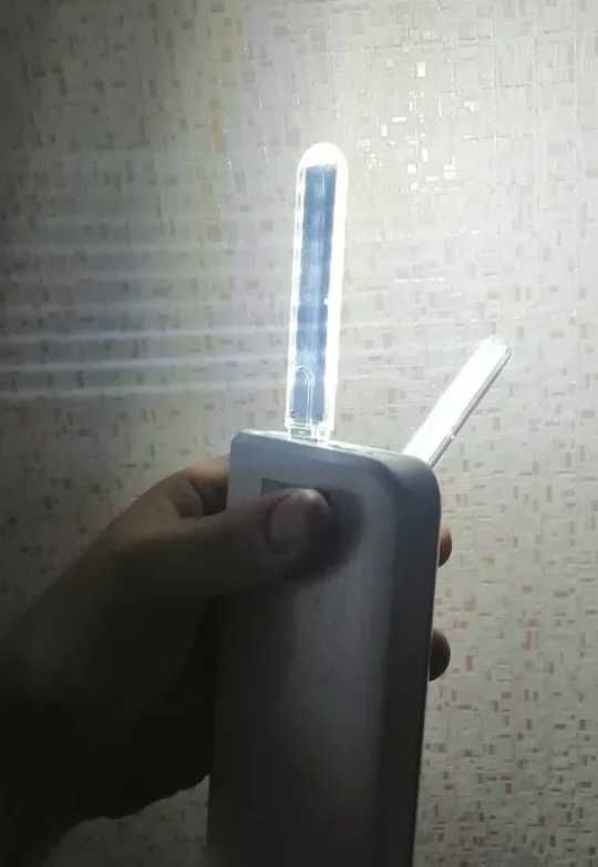 Мини светодиодный портативный фонарик , USB лампа, брелок.
