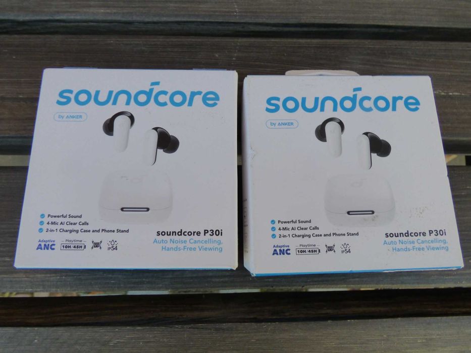 Електрошрот Гарнітура ANKER SoundCore P30i White оригінал