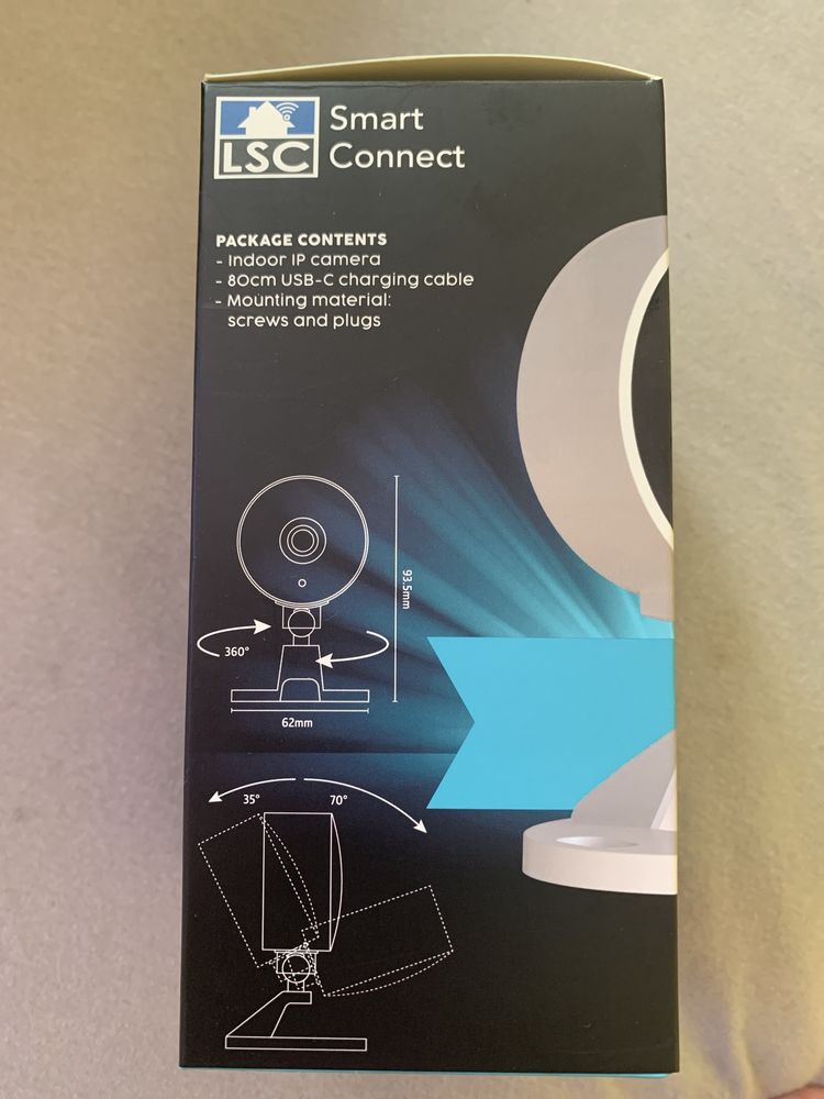 Kamerka domowa z karta pamieci nowa lsc action