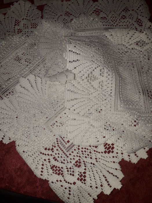 Serwetki, serwetki firanowe, kwadratowe