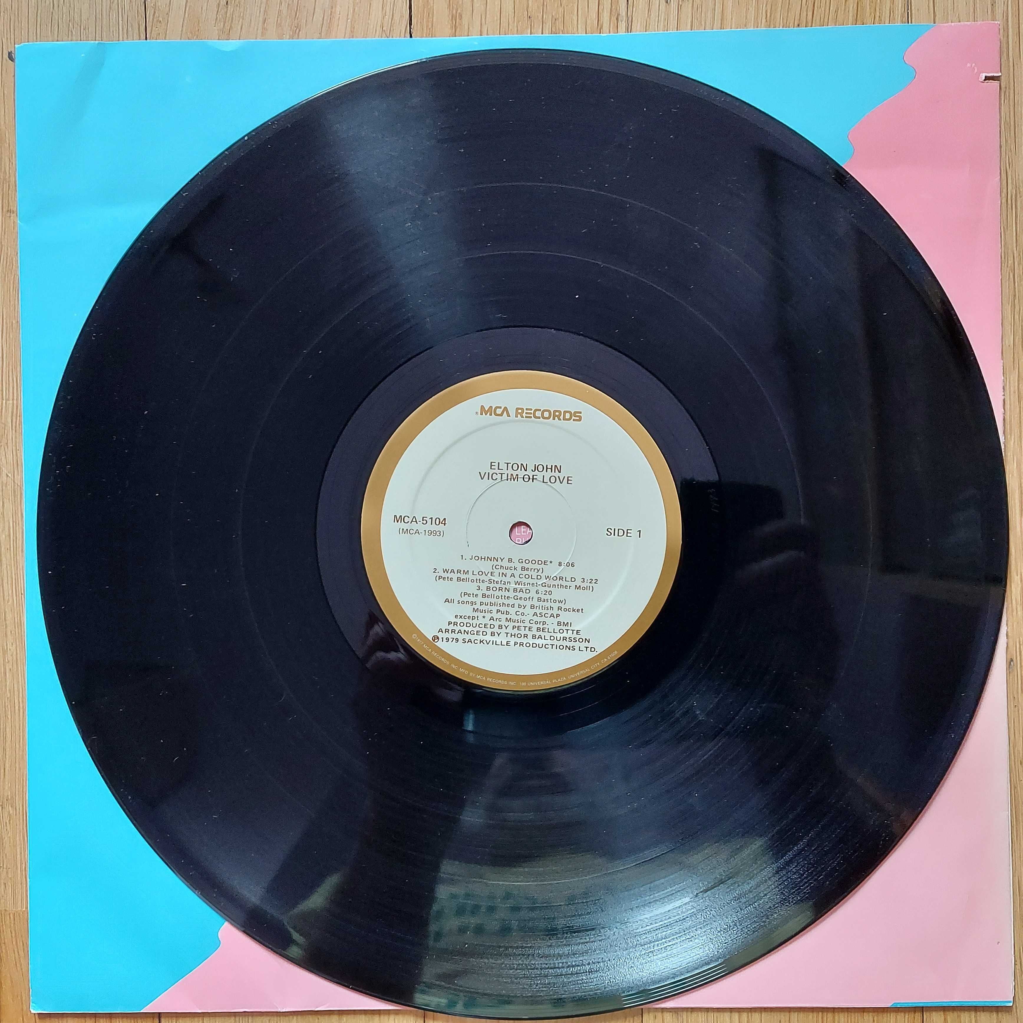 Elton John Victim Of Love  1979 USA (NM-/NM-) + inne tytuły