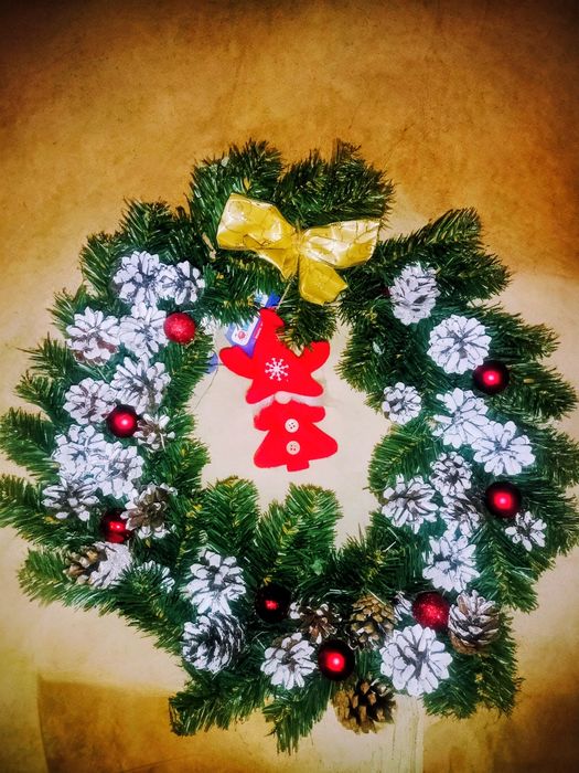 Різдвяні віночки Hand Made. Можливе виготовлення під Ваше замовлення