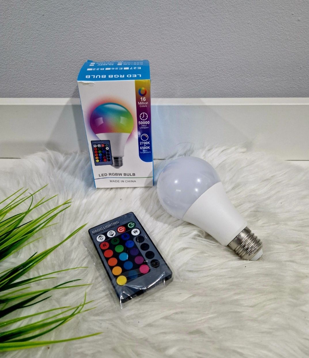 Lâmpada led RGB nova