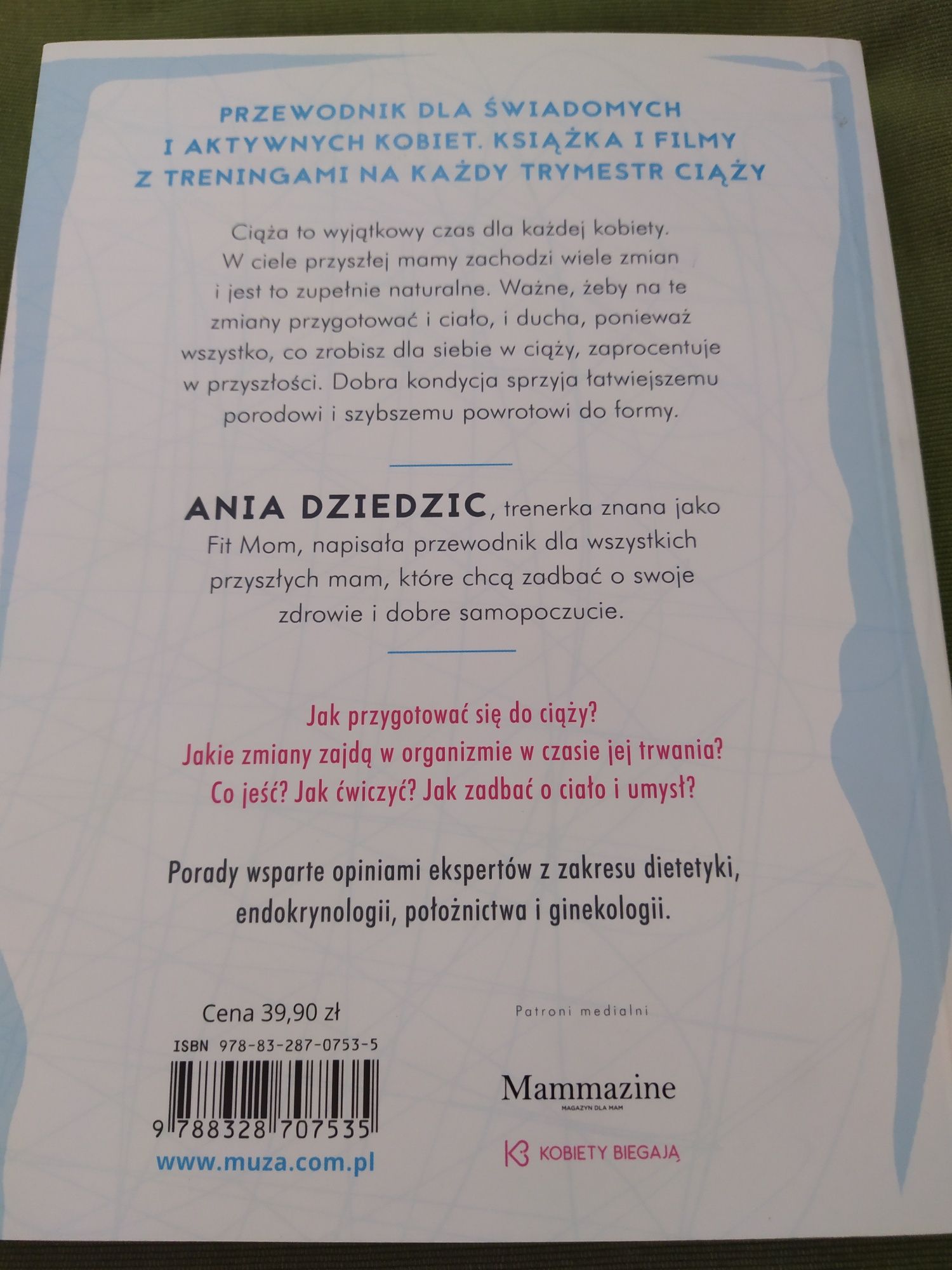 Książka Fit Mom Ania Dziedzic