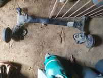 Eixo traseiro seat ibiza 6l