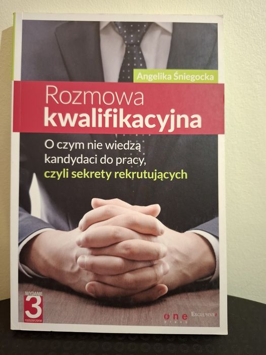 Książka Rozmowa Kwalifikacyjna Angelika Śniegodzka