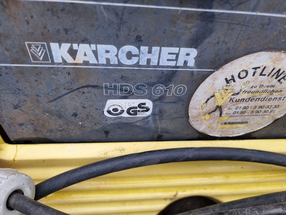 Myjka ciśnieniowa karcher hds 610 na ciepłą wodę okazja