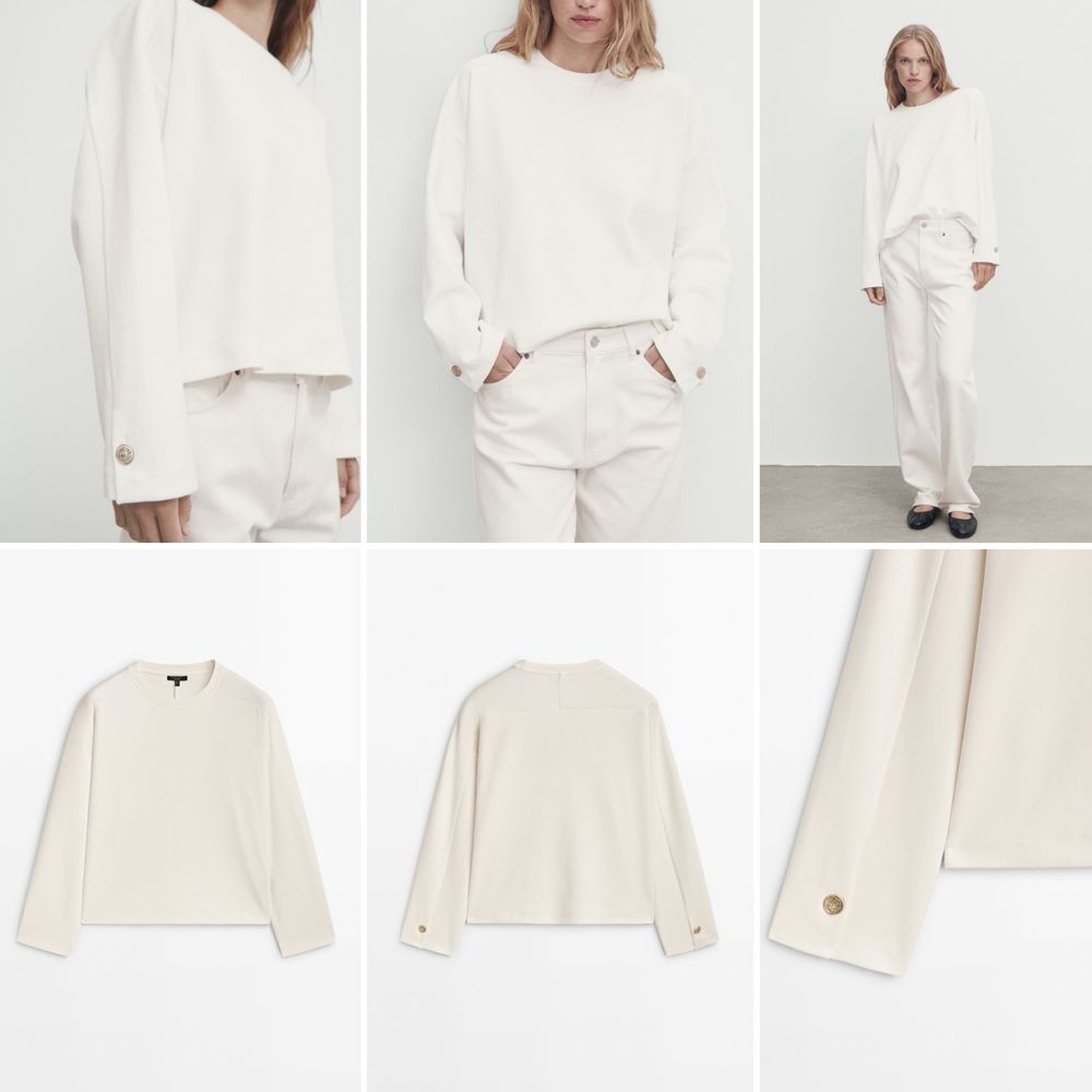 Кофта светр Massimo Dutti Calvin Klein вовна кашемір хлопок шерсть