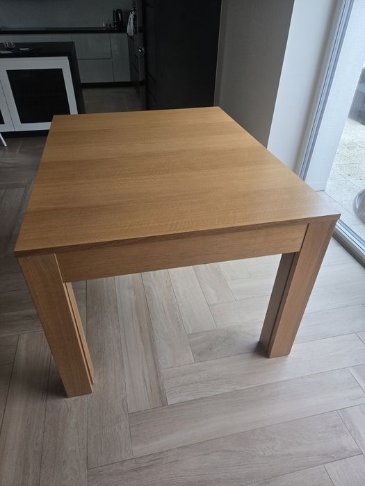 Stol rozkładany fornirowany 100x130 do 330 cm