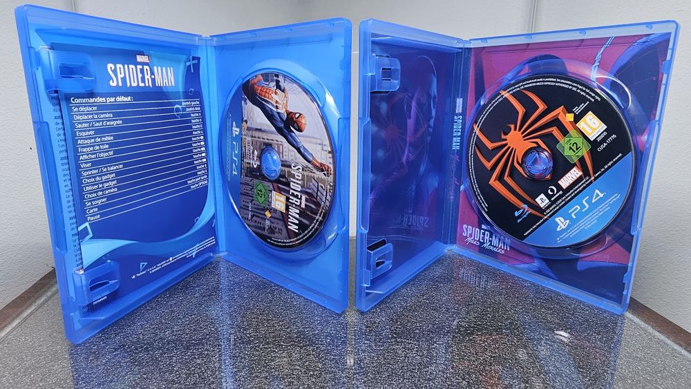 Pack 2X Spiderman Miles Morales Spider Man Spider-Man PS4 PlayStation