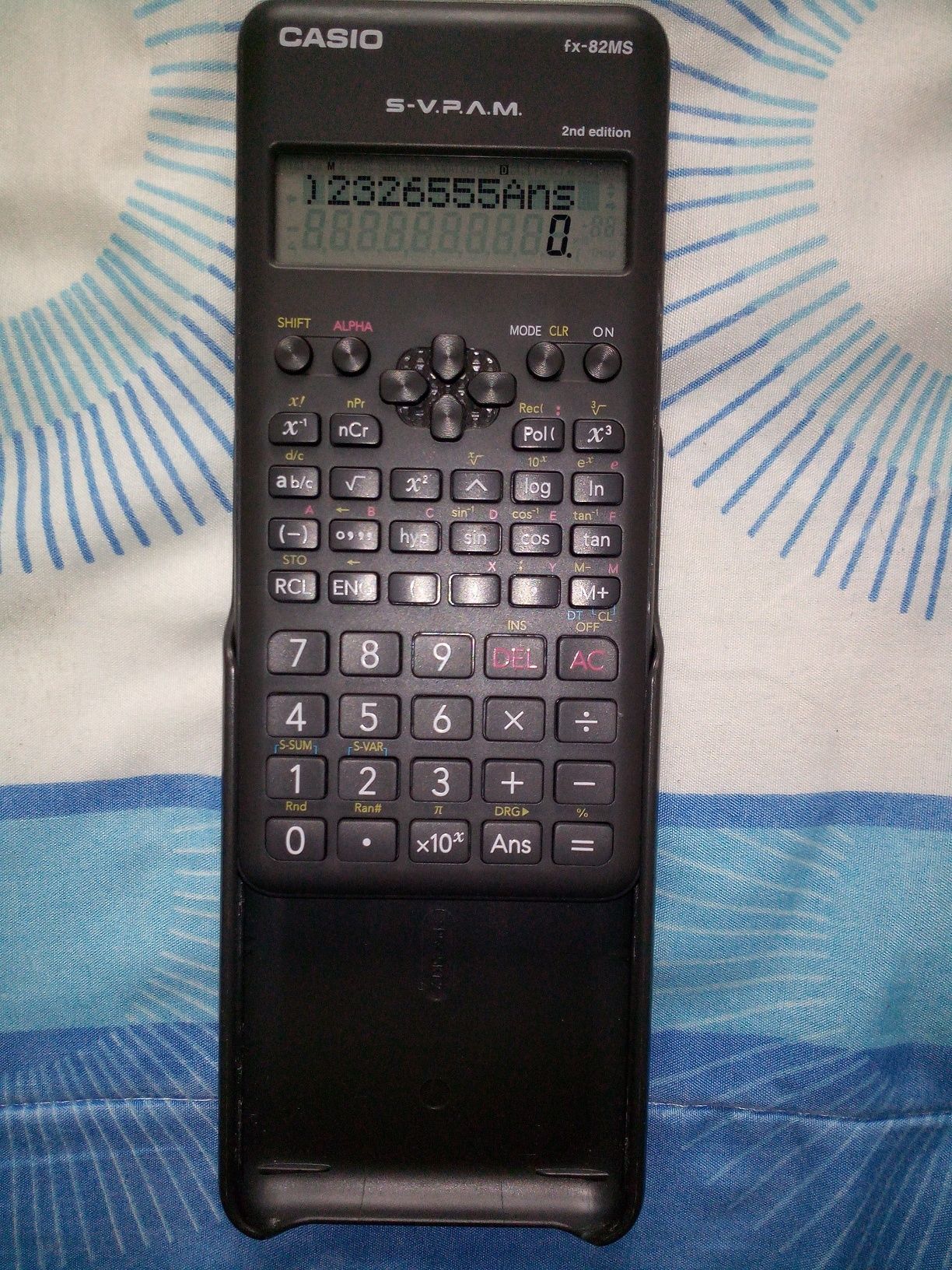 Máquina de calcular casio