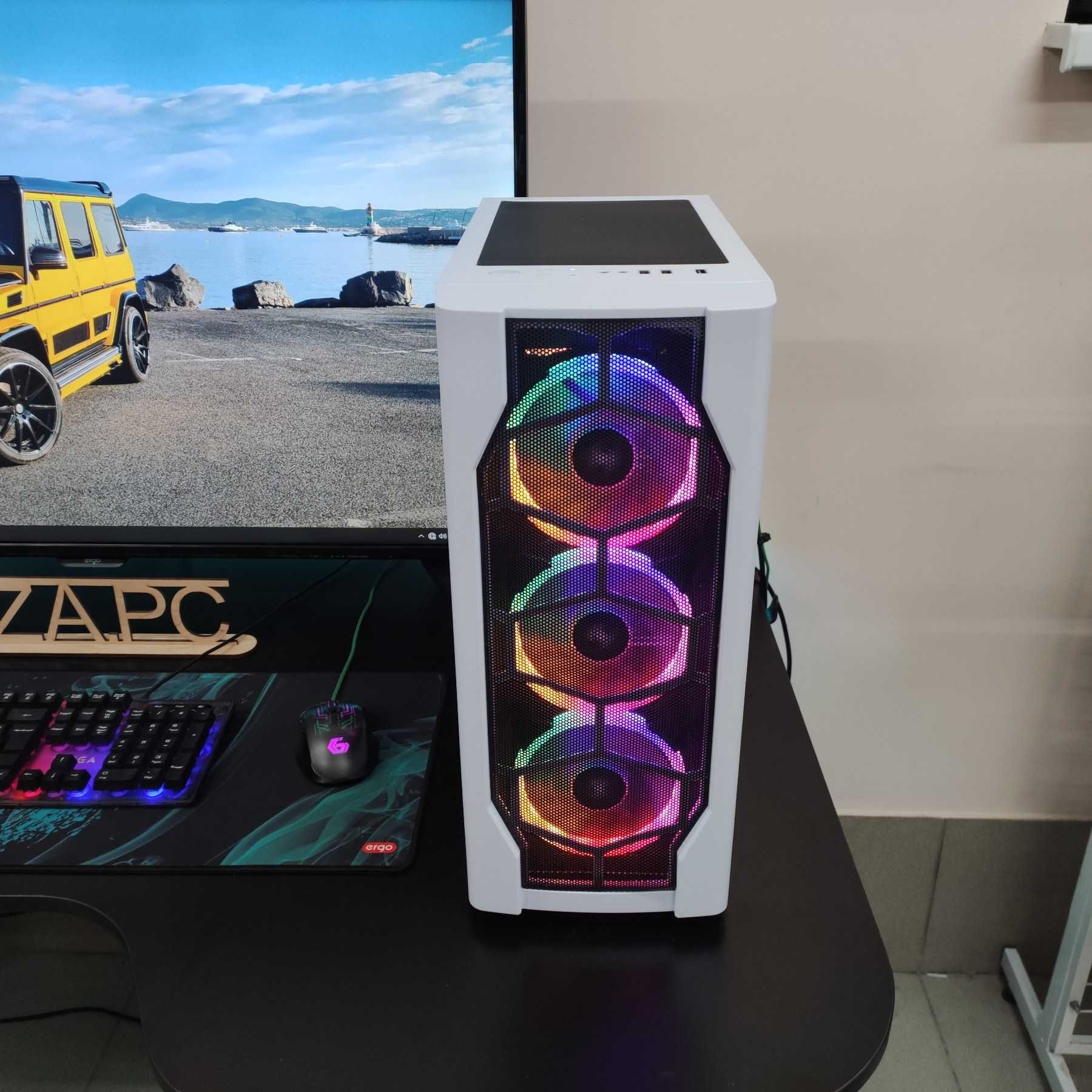 Компютер Новый Ryzen 5 5500, 16GB DDR4, XFX 6700XT 12GB, SSD512GB NVMe