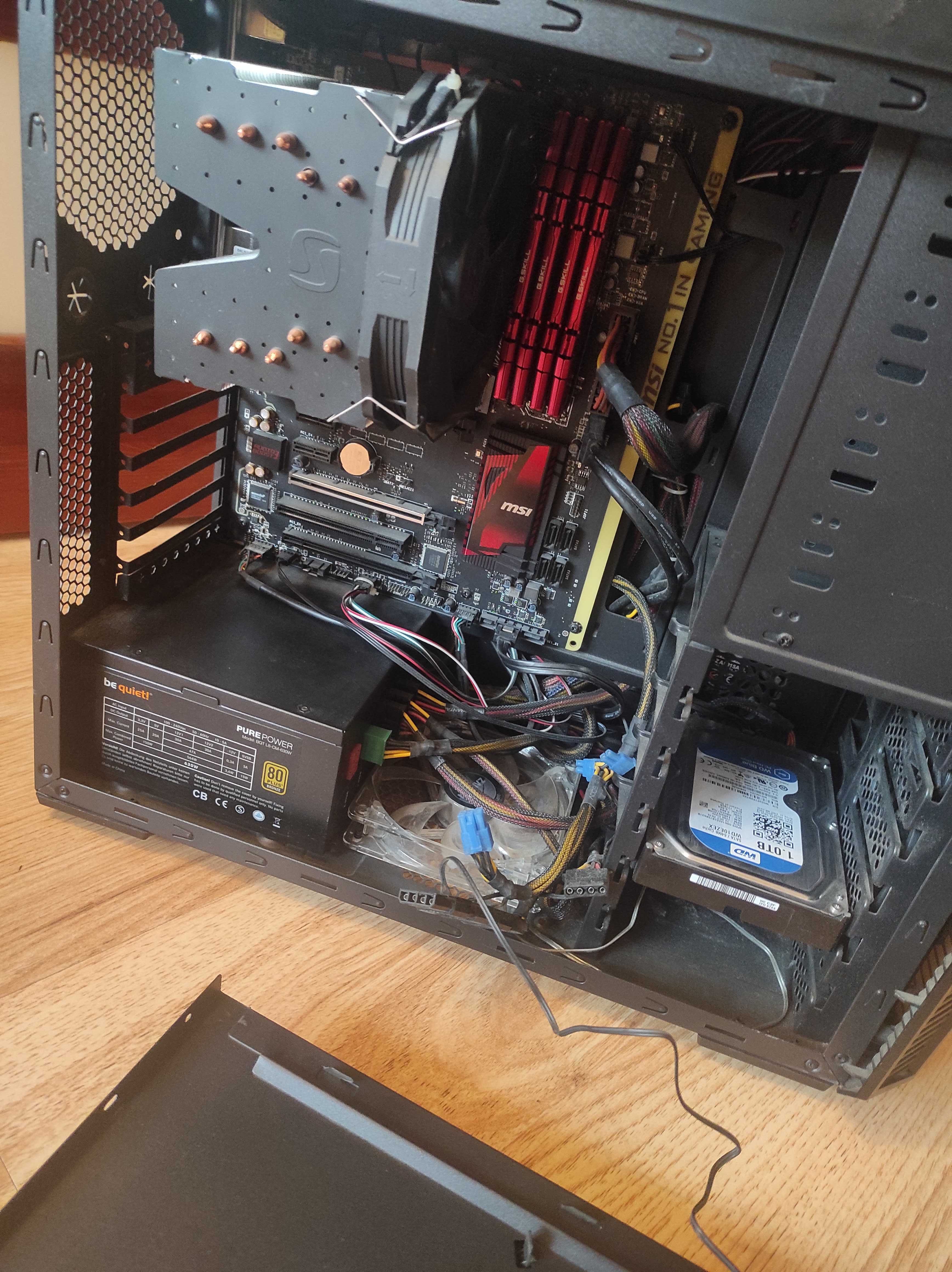 !GAMING!Komputer i5-6600k, MSI Z170a, 24GB ram, be quiet 630W!GAMING!