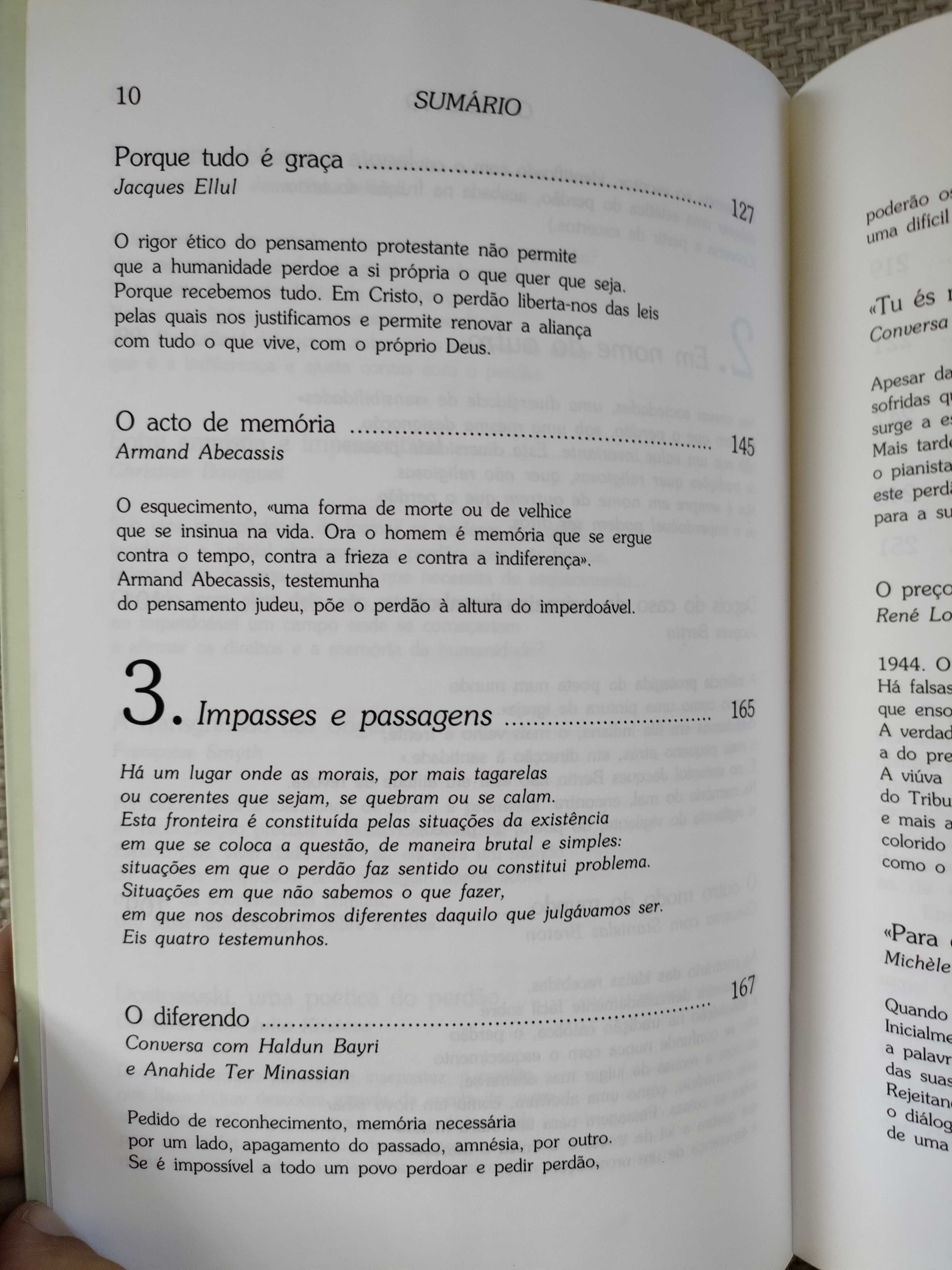 O Perdão: quebrar a dívida e o esquecimento (Nicole Czechowski)