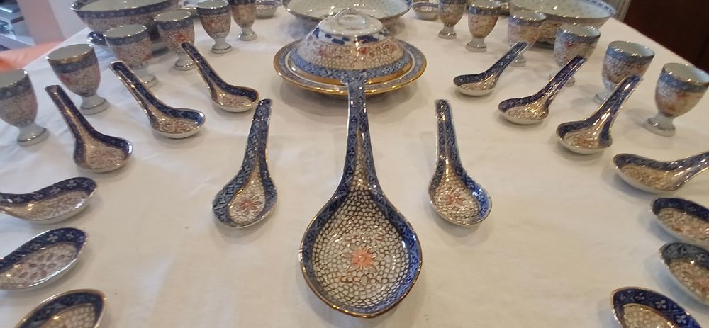 Porcelana chinesa vintage - Bago de arroz