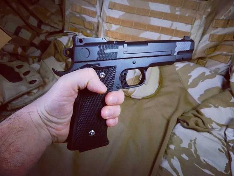 Игрушечный Пистолет Browning HP Galaxy G20 - металл. Лучший