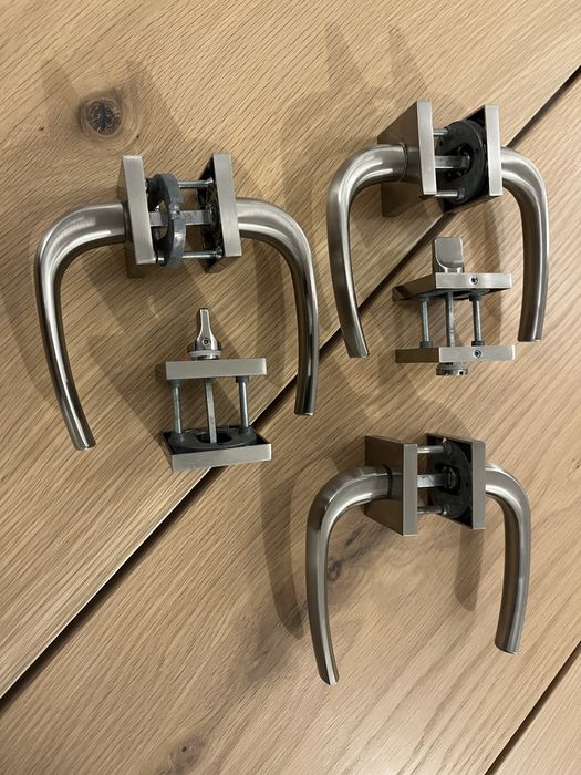 Klamki drzwiowe 5 kompletów