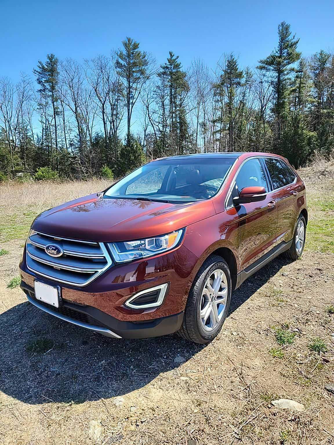 2015 Ford Edge Red