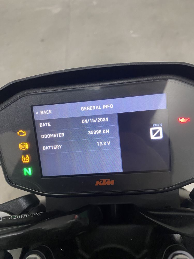 KTM Duke 790 de 2019