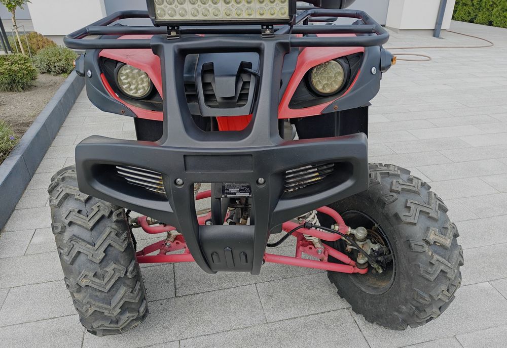 Zestaw Quad ATV 250 + przyczepka dedykowana  super stan