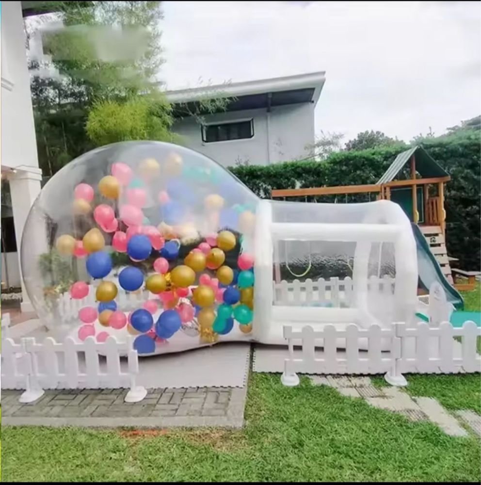 Wynajem dmuchaniec bubble house