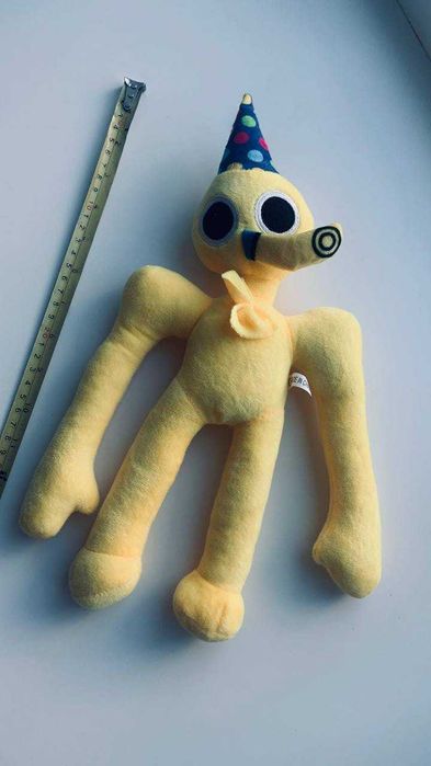 М'яка плюшева іграшка для дітей райдужні друзі роболокс Жовтий