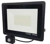 Lampa Mega led 100w z Czujnikiem Ruchu Najmocniejsza matryca ledowa ty