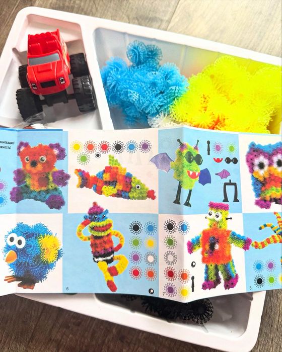 Конструктор липучка Вспиш Banchems Банчемс