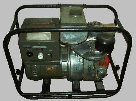 Agregat prądotwórczy - PAB-2-1/230R na ramie. Generator. Vintage.
