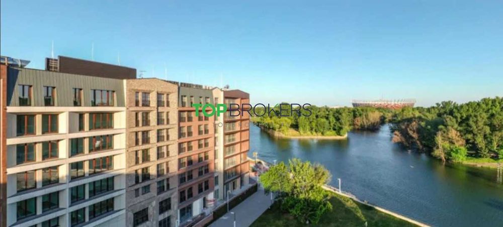 Komfortowe dwa pokoje z widokiem na Port Praski, ul. Okrzei