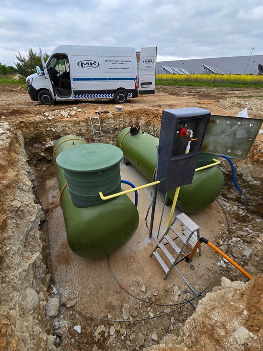 Zbiorniki na gaz płynny propan do ogrzewania, LPG, instalacje gazowe